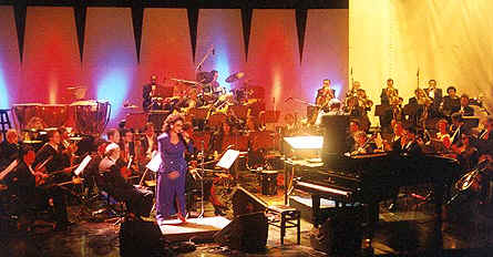 Singing with the famous Brazilian Jazz Sinfonica 